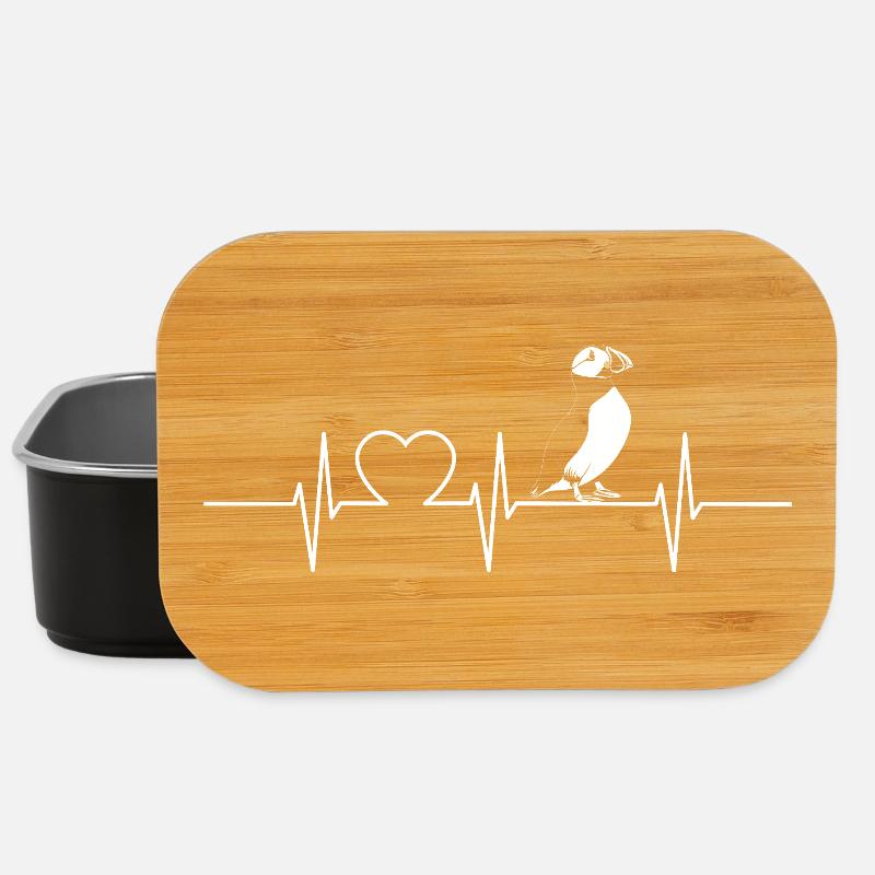 Puffin Papageientaucher - Lunch Box - Schwarz