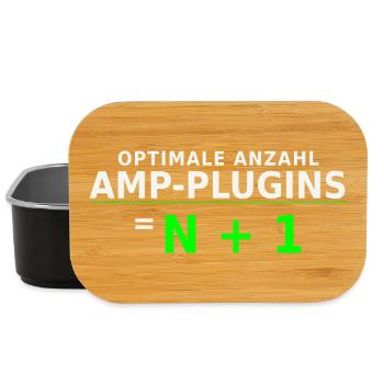 Optimale Anzahl Amp-Plugins = N + 1 - Lunch Box - Schwarz - Vorne