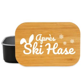 Apres Ski Rabbit Ski Après Ski Party Snow white - Lunch Box - black - Front