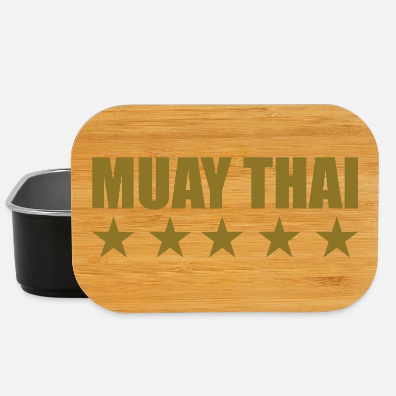 Muay Thai - Lunch Box - Schwarz
