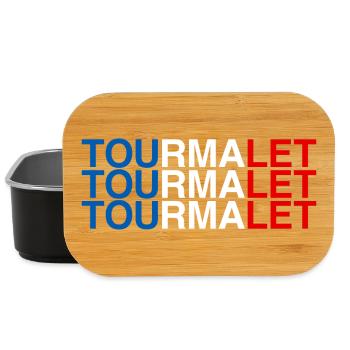 TOURMALET France French Flag - Lunch Box - black - Front
