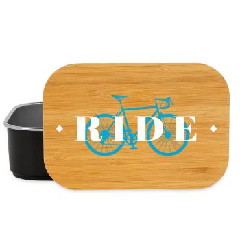 Faire du vélo - Boîte à goûter - noir - Devant