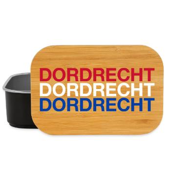 DORDRECHT Netherlands Niederlande Flgge - Lunch Box - Schwarz - Vorne