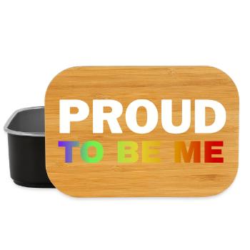 Vibrant Pride Empowerment Design - Lunch Box - black - Front