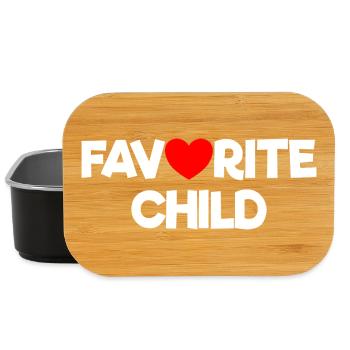 Favorite child - Lunch Box - black - Front
