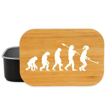 Entwicklung der Hockey-Feldhockey-Mädchenspielerin - Lunch Box - Schwarz - Vorne