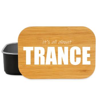 Tout tourne autour de la trance - Boîte à goûter - noir - Devant