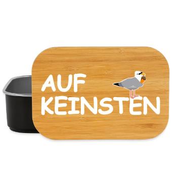 Auf Keinsten Möwe - Lunch Box - Schwarz - Vorne