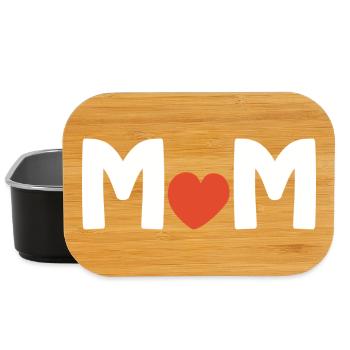 Maman drôle Mamie Motif de cadeau pour la fête des mères Humour - Boîte à goûter - noir - Devant