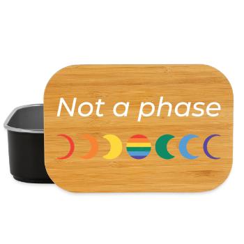 LGBTQ_-_Not_a_Phase - Lunch Box - Schwarz - Vorne