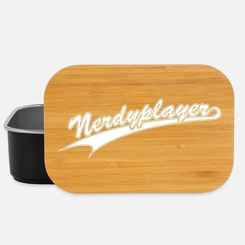 NERDY forever - Nerdyplayer - Lunch Box - black
