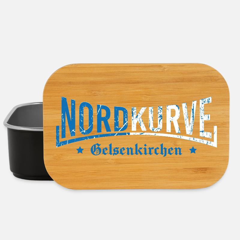 Gelsenkirchen Nordkurve Schalke - Lunch Box - Schwarz