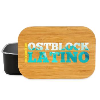 Ostblock Latino Kasache Kasachstan Geschenk - Lunch Box - Schwarz - Vorne