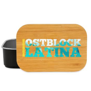 Ostblock Latina Kasachin Kasachstan Geschenk - Lunch Box - Schwarz - Vorne
