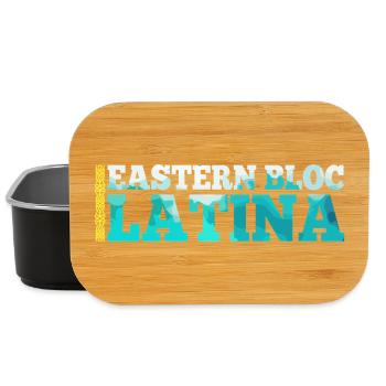 Ostblock Latina Kasachin Kasachstan Geschenk - Lunch Box - Schwarz - Vorne