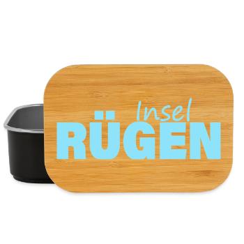 Île de Rügen - Boîte à goûter - noir - Devant