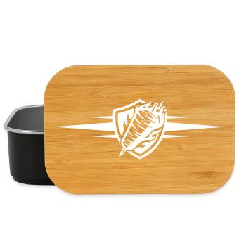 Döner Symbol Dönerskeß - Lunch Box - black - Front
