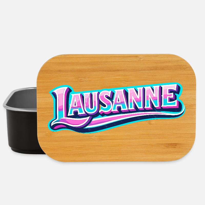 Lausanne - Lunch Box - black