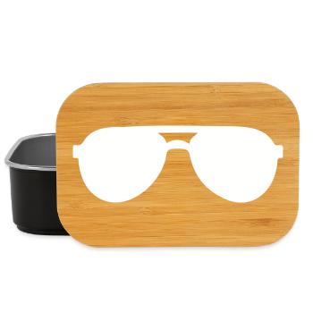 Runde Sonnenbrillen Silhouette - Lunch Box - Schwarz - Vorne