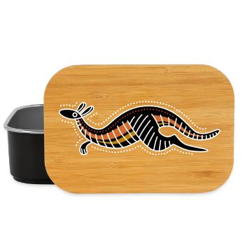 kangaroo - Lunch Box - black - Front