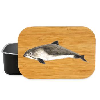 Porpoise Phocoena phocoena - Lunch Box - black - Front