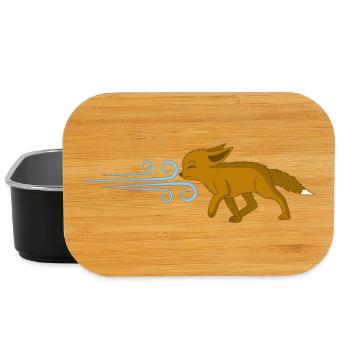 Der Fuchs und der Wind - Lunch Box - Schwarz - Vorne