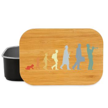 Trumpeter Life Cycle - Lunch Box - black - Front
