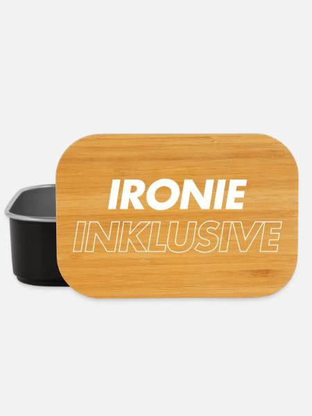 Ironie inklusive - Lunch Box - Schwarz