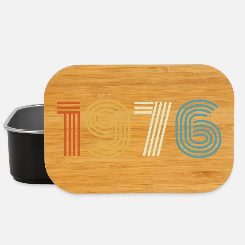 1976 Geschenk 1976 Vintage 1976 - Lunch Box - Schwarz