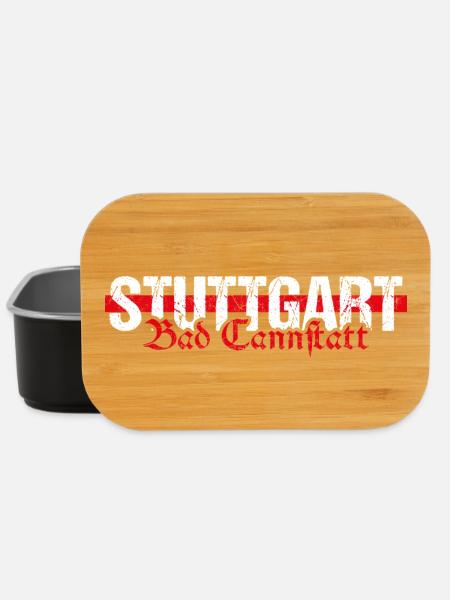 Stuttgart Bad Cannstatt altdeutsch - Lunch Box - Schwarz