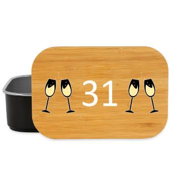 31st Birthday 31 Years Anniversary 31 Years Count l31 - Lunch Box - black - Front