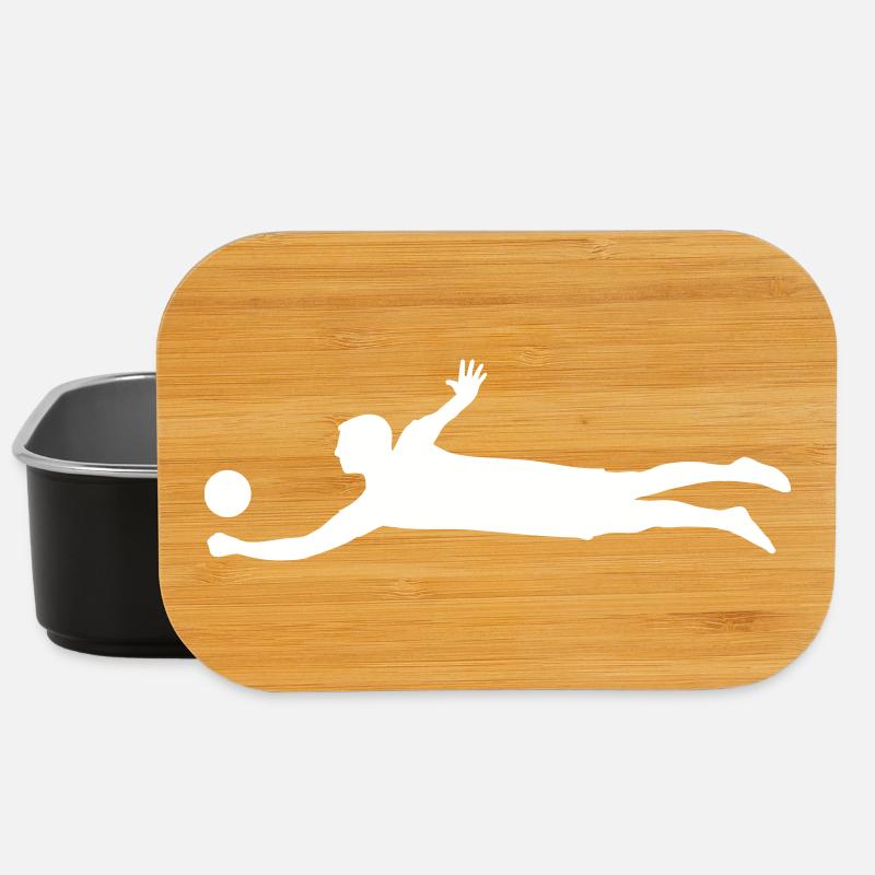 Beachvolleyball - Lunch Box - Schwarz