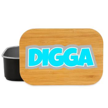 Digga - Allemagne du Nord, effrontée et culte depuis longtemps. - Boîte à goûter - noir - Devant