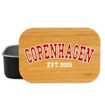 Copenhague Fondé en 2005 - Boîte à goûter - noir - Devant