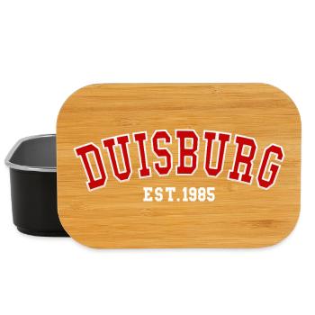 Duisburg Est. 1985 - Lunch Box - black - Front