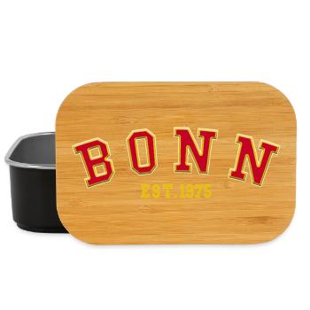 Bonn Est. 1975 - Lunch Box - black - Front