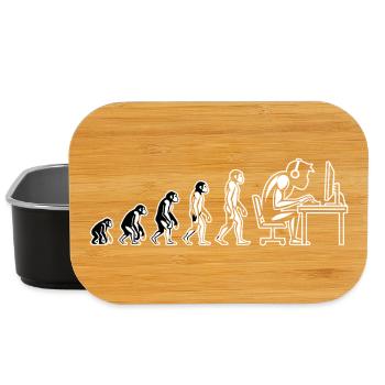 Humour du Bureau du développement humain - Boîte à goûter - noir - Devant