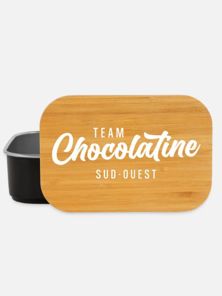 Team Chocolatine Sud-Ouest Bordeaux Toulouse - Boîte à goûter - noir
