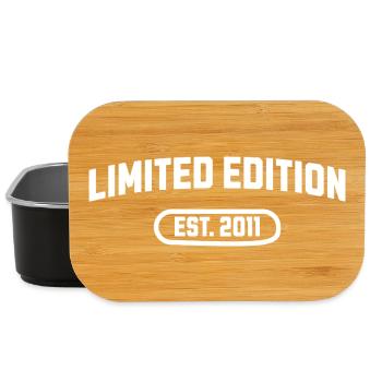 Limited Edition 2011 Geburtstag - Lunch Box - Schwarz - Vorne
