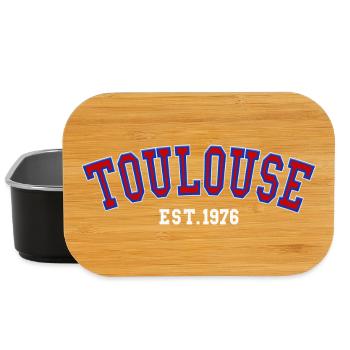 Toulouse Fondée en 1976 - Boîte à goûter - noir - Devant
