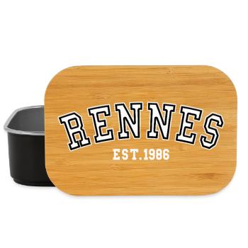 Rennes Est. 1986 - Lunch Box - black - Front