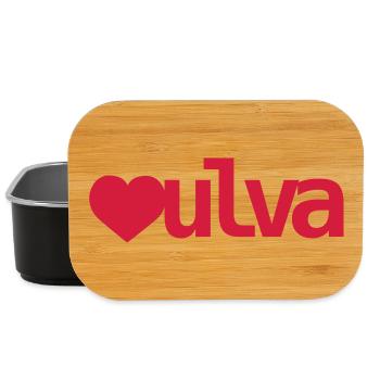 Vulva Herz - Lunch Box - Schwarz - Vorne