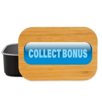 COLLECT BONUS - Lunch Box - black - Front