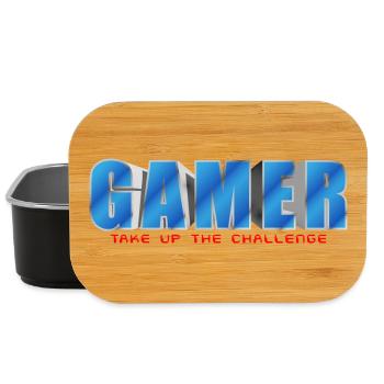NERDY pour toujours - Gamer - Boîte à goûter - noir - Devant