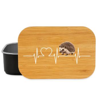 Igel - Lunch Box - Schwarz - Vorne