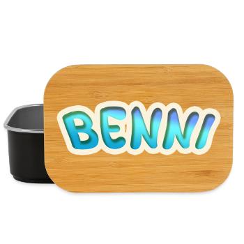 Job Benni - Lunch Box - black - Front