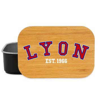 Lyon gegründet 1966 - Lunch Box - Schwarz - Vorne