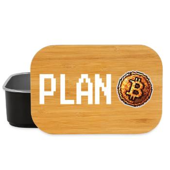 Planifiez Bitcoin Retro Pixel - Boîte à goûter - noir - Devant