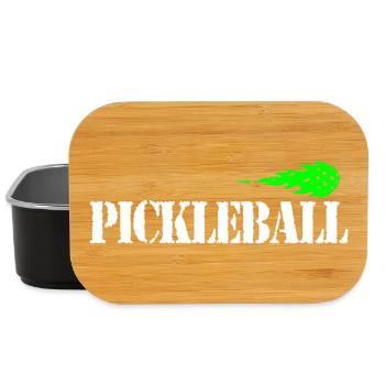 Pickleball - Lunch Box - Schwarz - Vorne