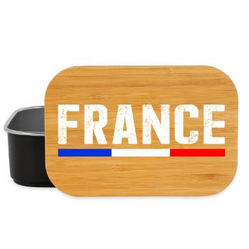 FRANCE - Boîte à goûter - noir - Devant